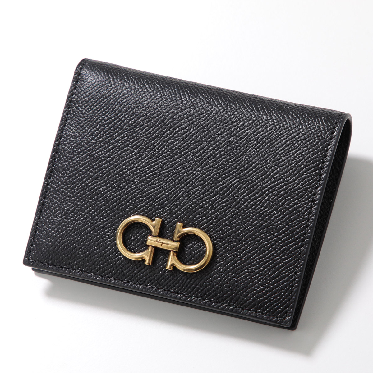 FERRAGAMO フェラガモ 二つ折り財布 THE GANCINI ガンチーニ 22
