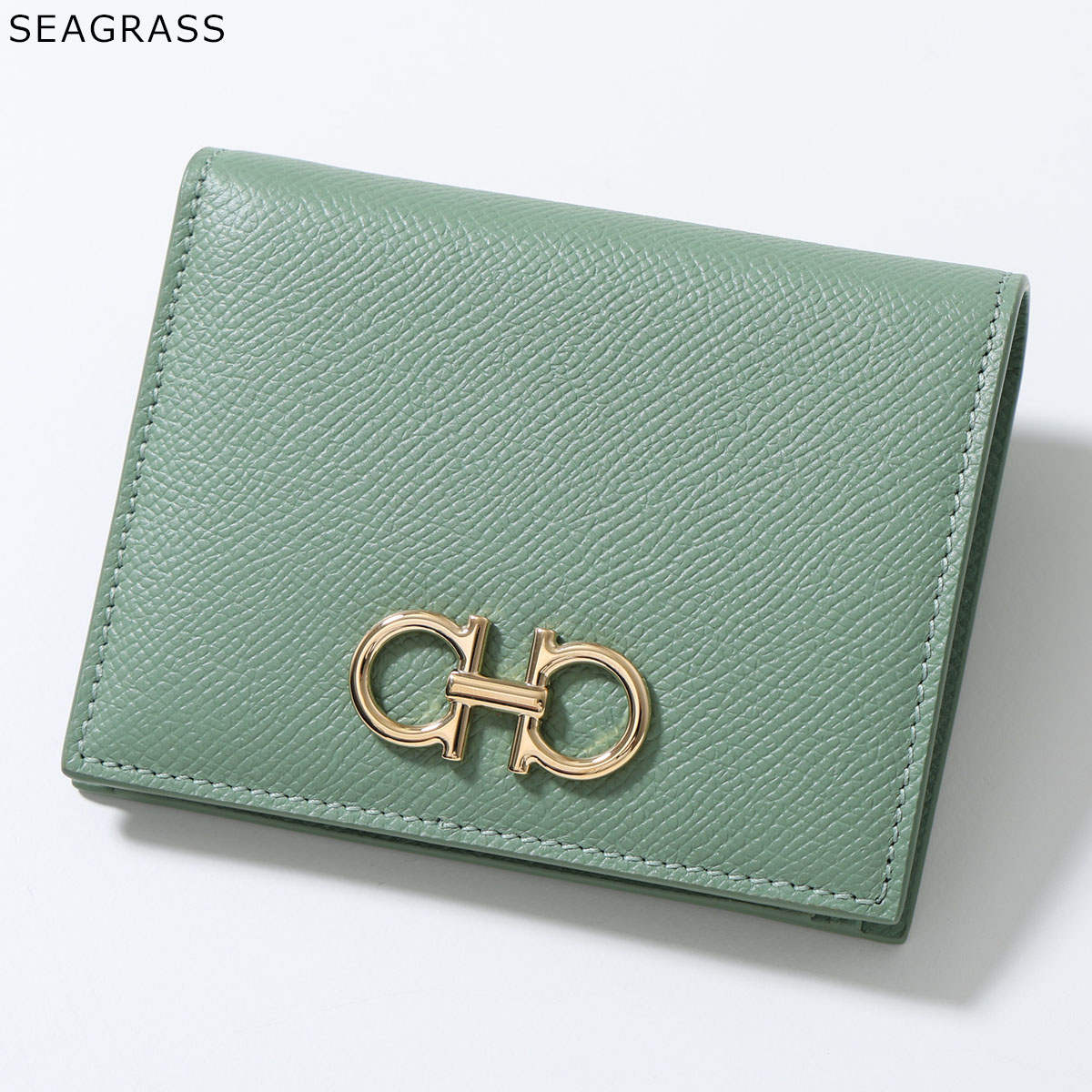 FERRAGAMO（フェラガモ） 二つ折り財布 THE GANCINI ガンチーニ 22D780