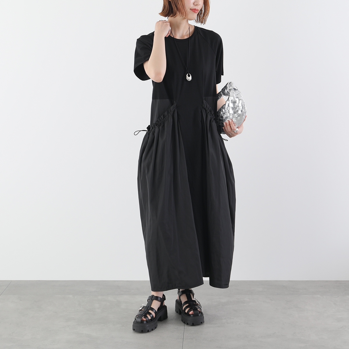 最終価格【美品】HERENCIA(ヘレンチア)ワンピース HERENCIA ヘレンチア ワンピース H325118 レディース コットン