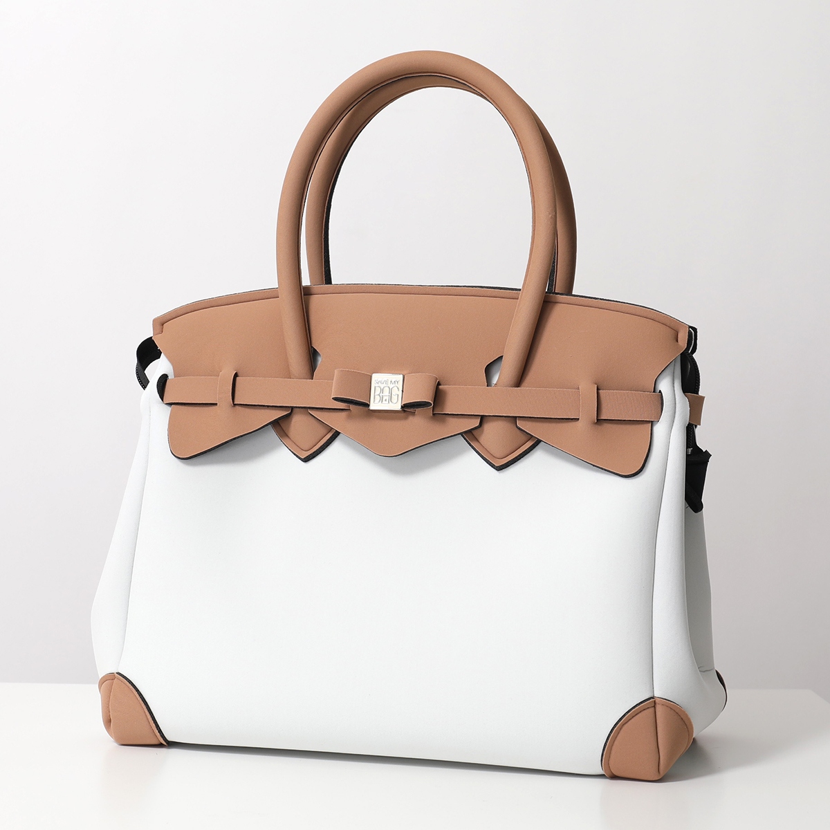 【未使用品級】SAVE MY BAG バイカラートート バッグ イタリア製 公式】セーブマイバッグ - SAVE MY BAG JAPAN