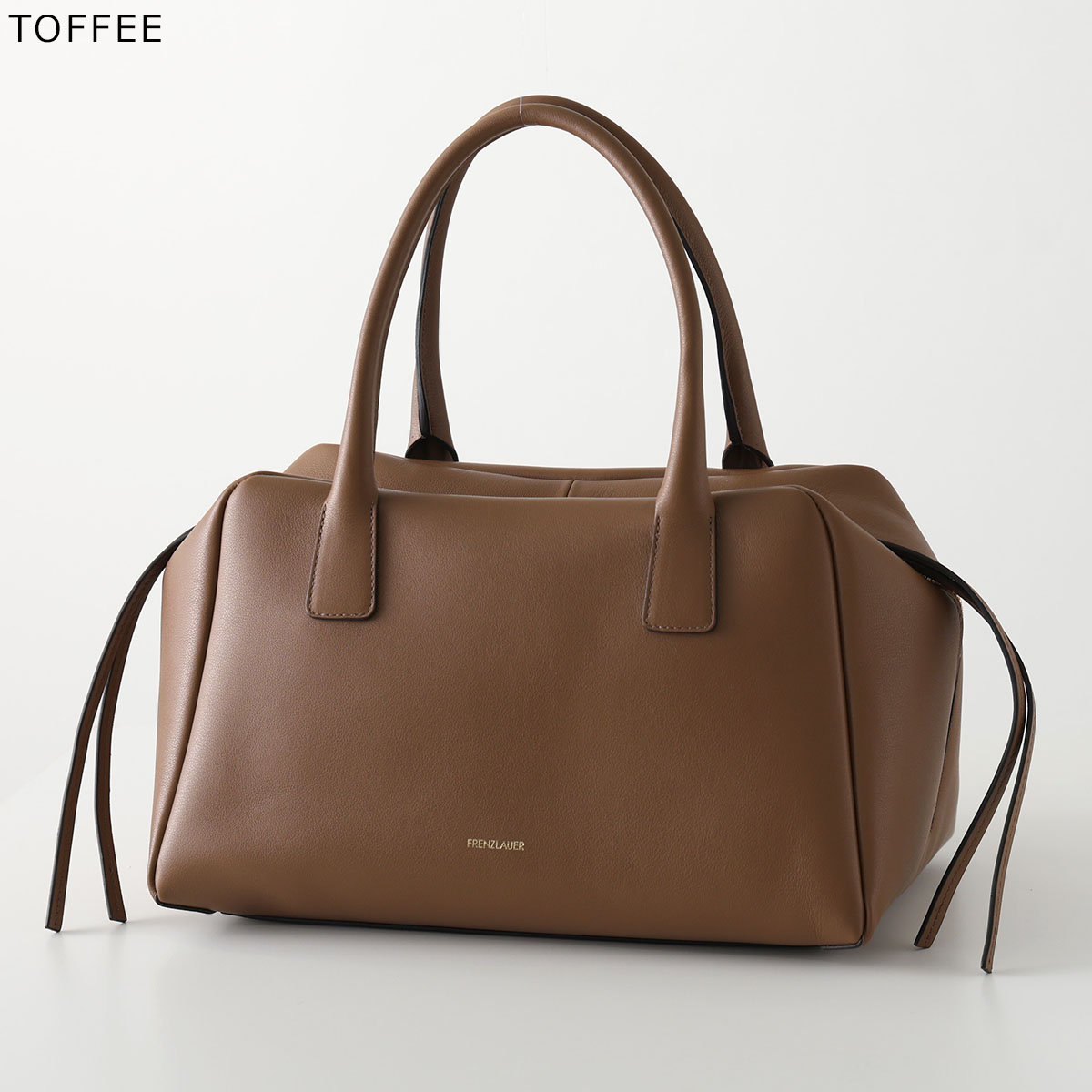 FRENZLAUER フランツロアー BOWLING BAG ブラウン 本革 FRENZLAUER（フランツロアー） ハンドバッグ BOWLING BAG M レディース