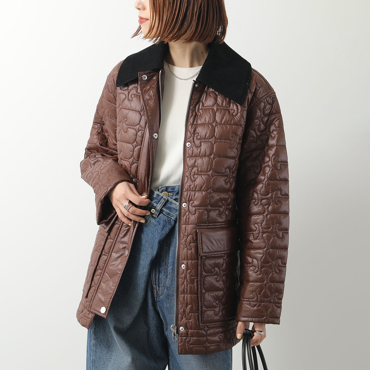 【限定値下げ】GANNI / トラックジャケット 楽天市場】GANNI ガニー ダウン アウター TECH OVERSIZED PUFFER