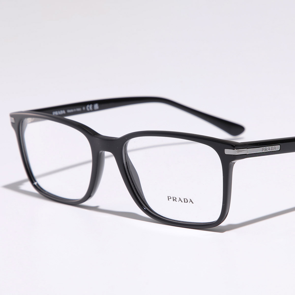 未使用 正規品 PRADA プラダ スクエア パープル メガネ H474 PRADA プラダ メガネ VPR 14W メンズ レディース スクエア型