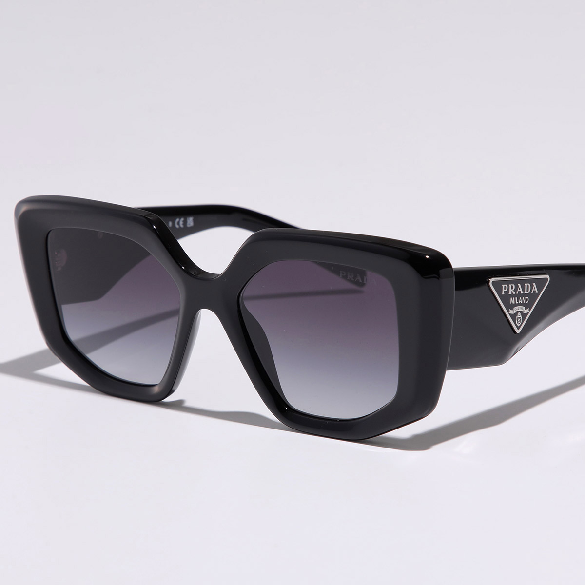 PRADA プラダ サングラス SPR 14Z レディース ポリゴン型 セル