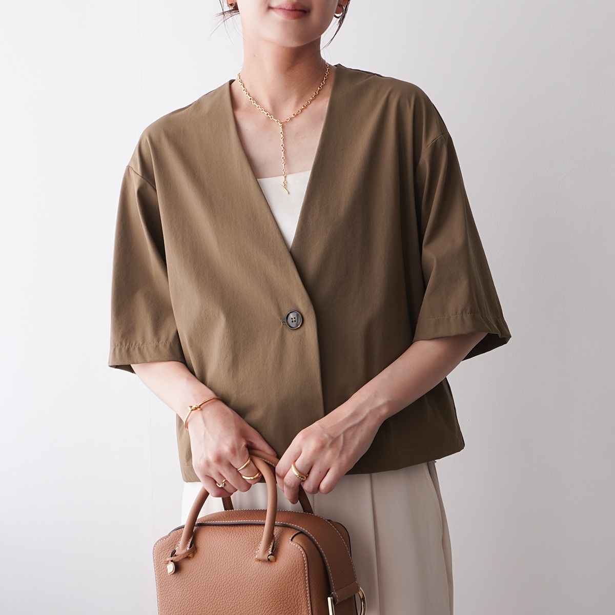 2025新品クロシェ　さらさらセットアップ　接触冷感 cloche CLOCHE クロシェ ジャケット 84511 レディース 接触冷感