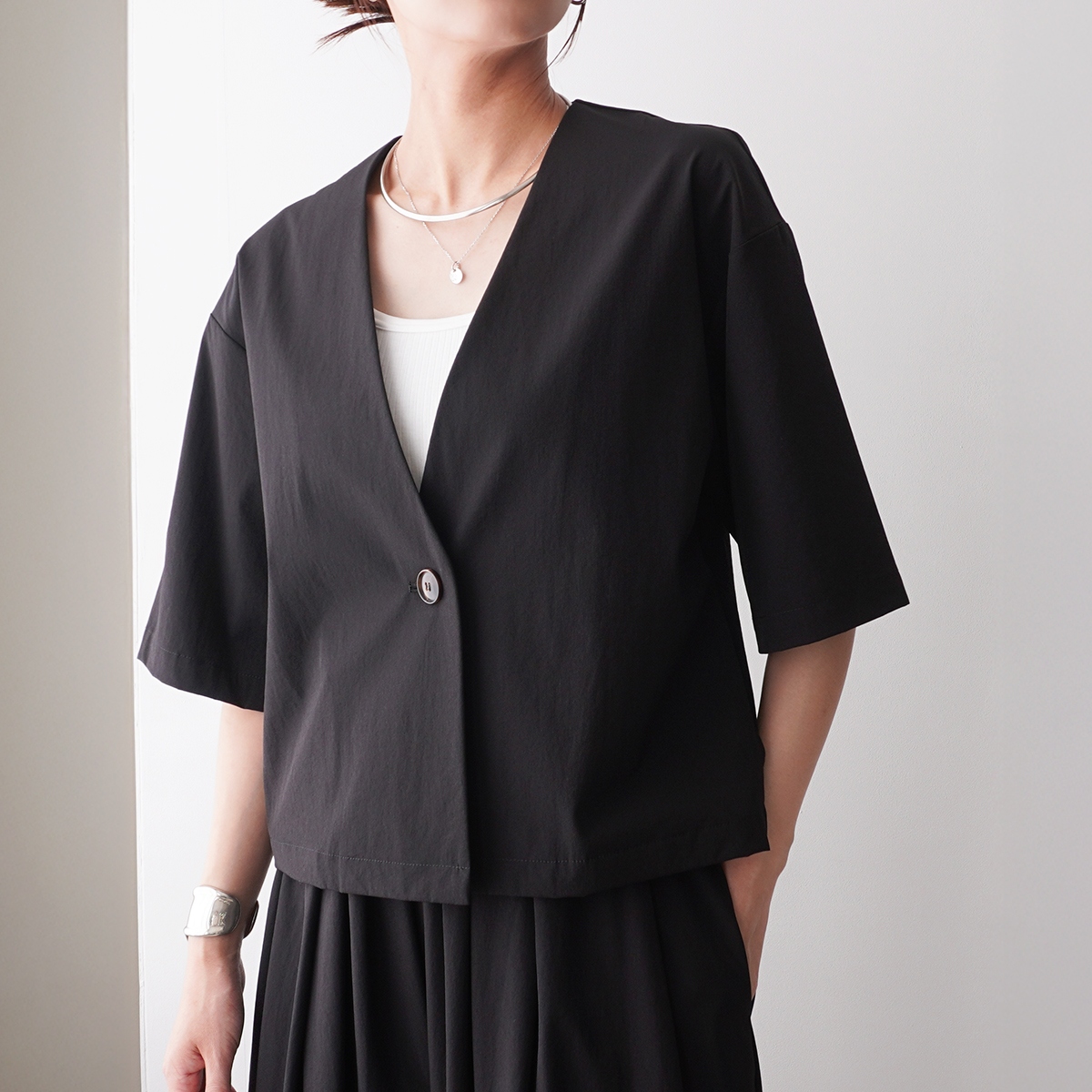 cloche CLOCHE クロシェ ジャケット 84511 レディース 接触冷感
