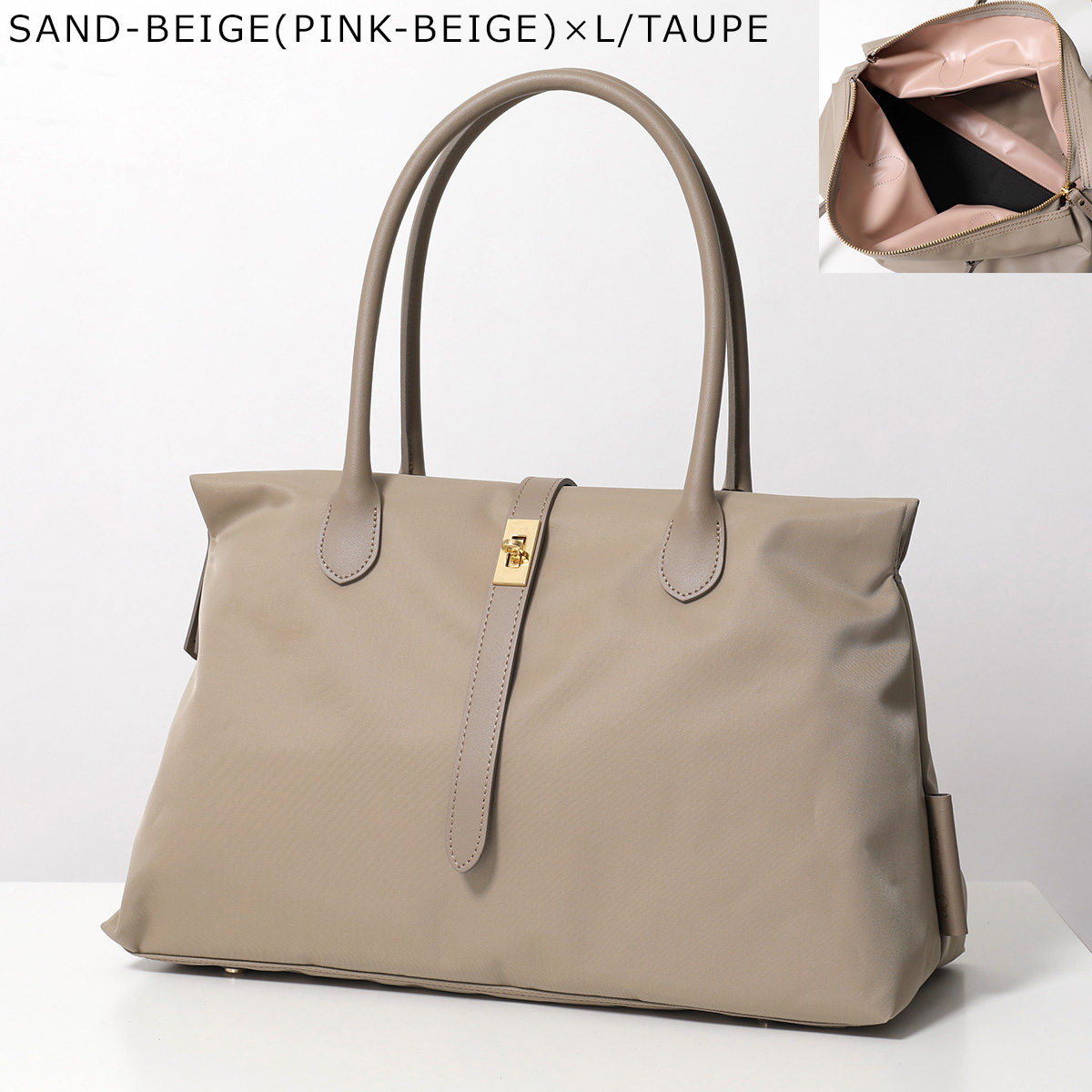 VIOLAd'ORO（ヴィオラドーロ） トートバッグ BIANCA M ビアンカ V-2261