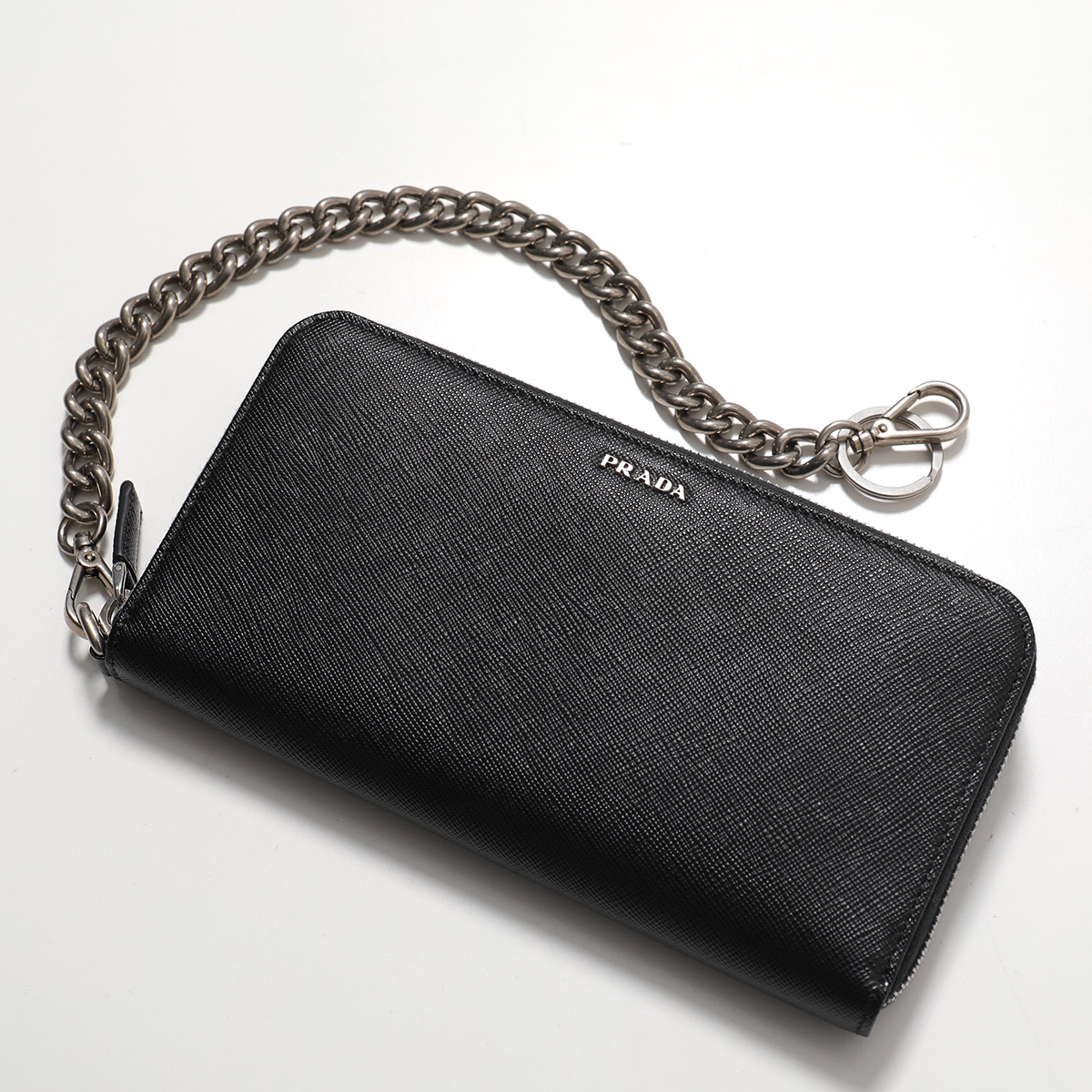 PRADA プラダ 長財布 ラウンドファスナー サフィアーノレザー
