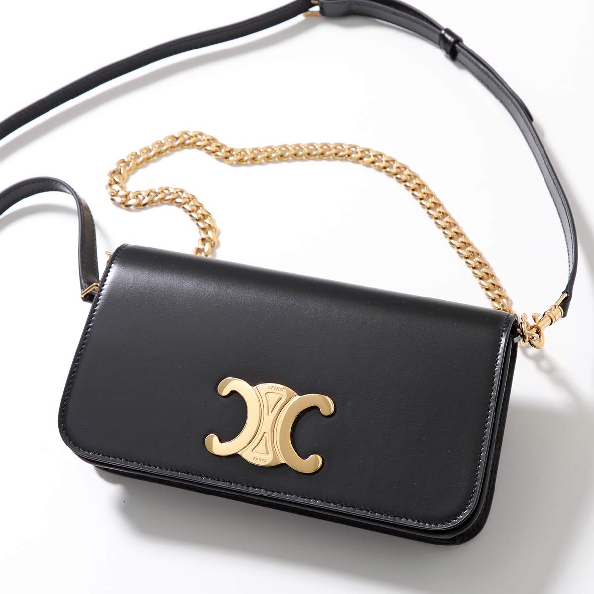 【直営店買付】セリーヌ☆マルチポシェット レザー☆10L973GCH CELINE セリーヌ ショルダーバッグ Multipochette マルチ