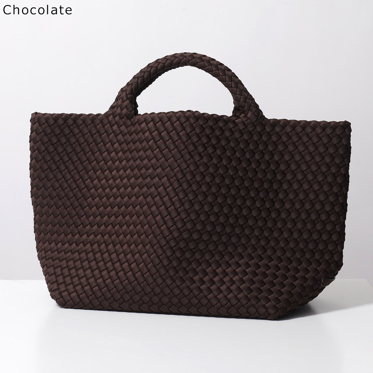 NAGHEDI ナゲディ トートバッグ St Barths Medium Tote SN03013LD レディース ネオプレン メッシュ ハンドバッグ 編み込み オフィス A4 鞄の画像