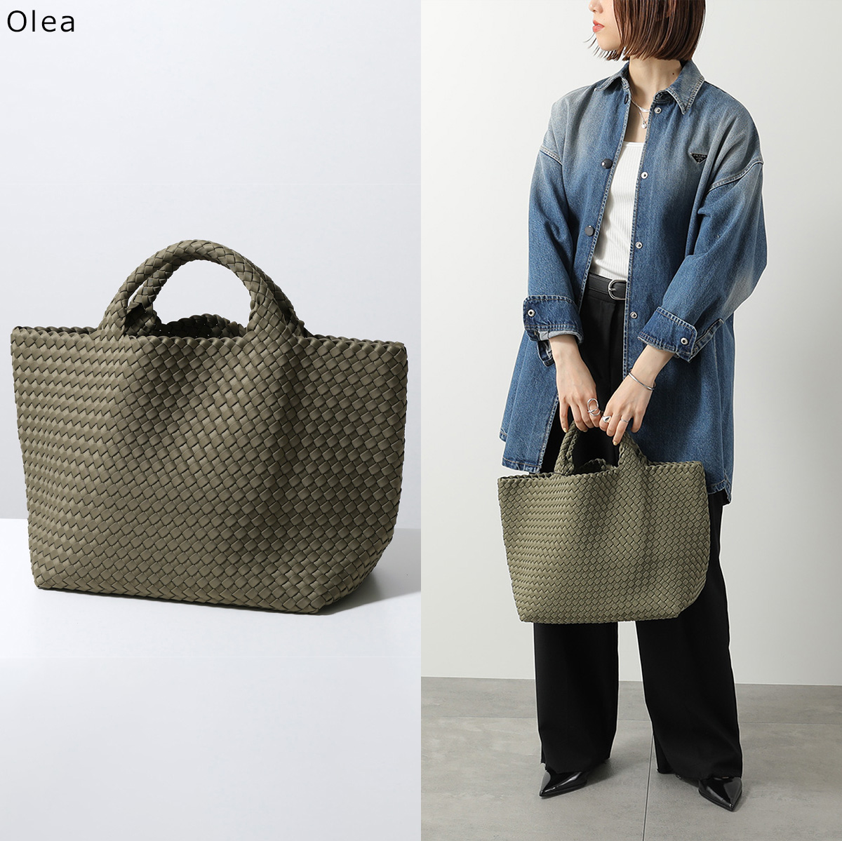 NAGHEDI ナゲディ トートバッグ St Barths Medium Tote SN03013LD