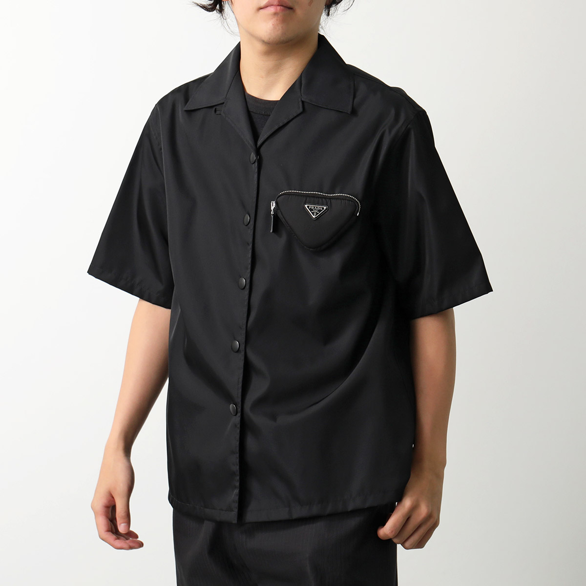 PRADA プラダ シャツ 24X702 1WQ8 メンズ Re-Nylon リナイロン