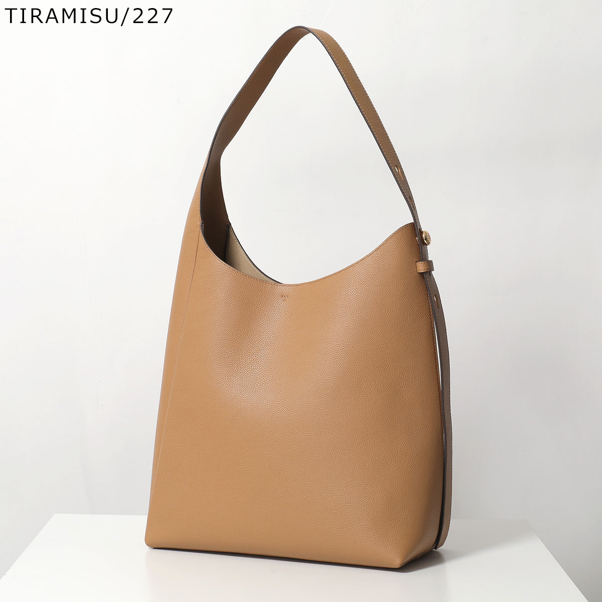 美品 Tory Burch トリーバーチ シボ革 トートバッグ A4可 通勤 TORY BURCH（トリーバーチ） トートバッグ ROMY HOBE BAG ロミー
