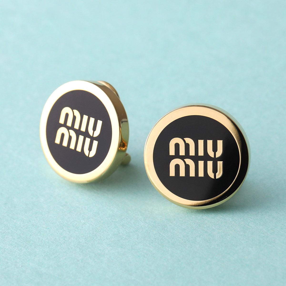 miu MIUMIU ミュウミュウ イヤリング 5IO213 2F6T レディース