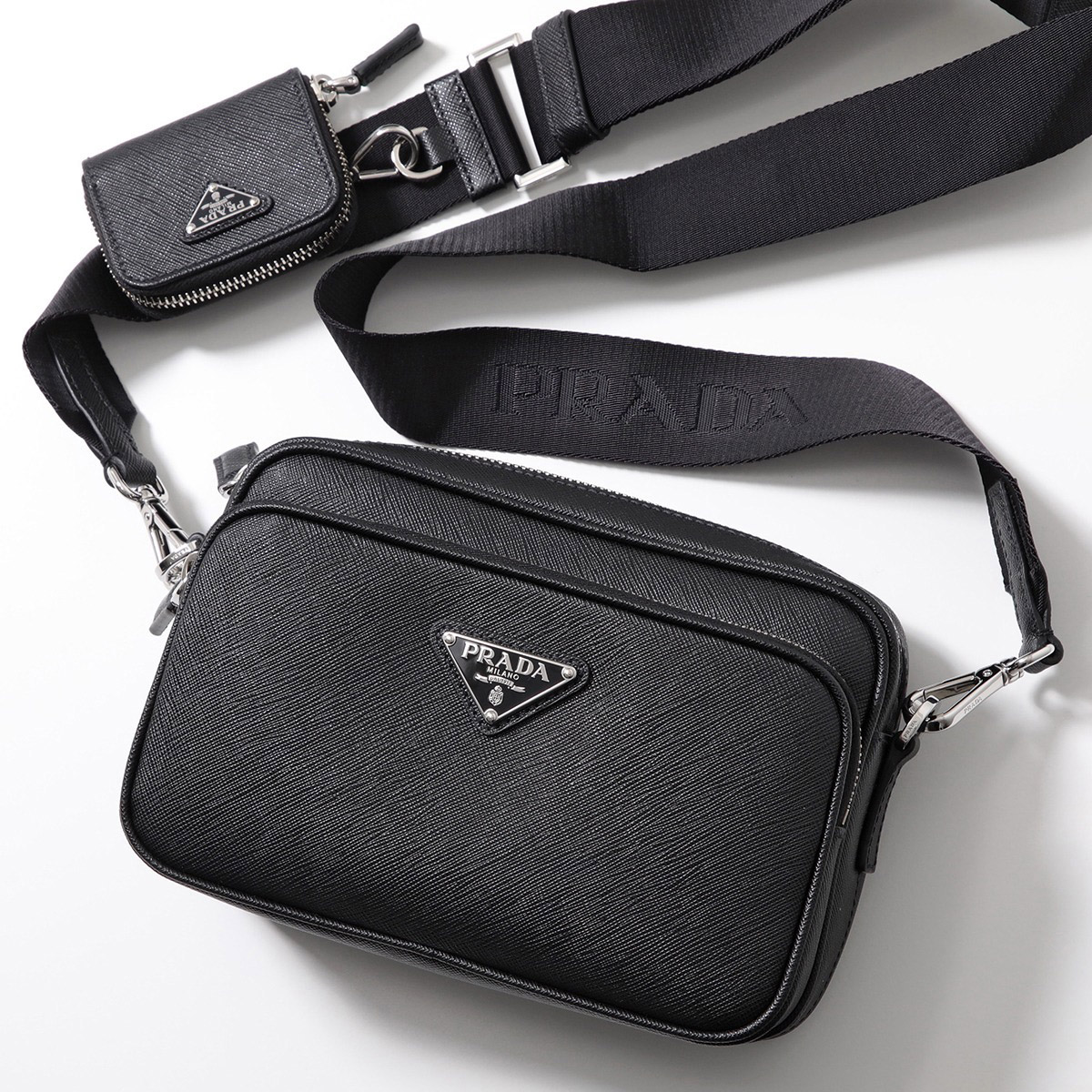 PRADA プラダ ショルダーバッグ 2VH170 OOO 9Z2 メンズ