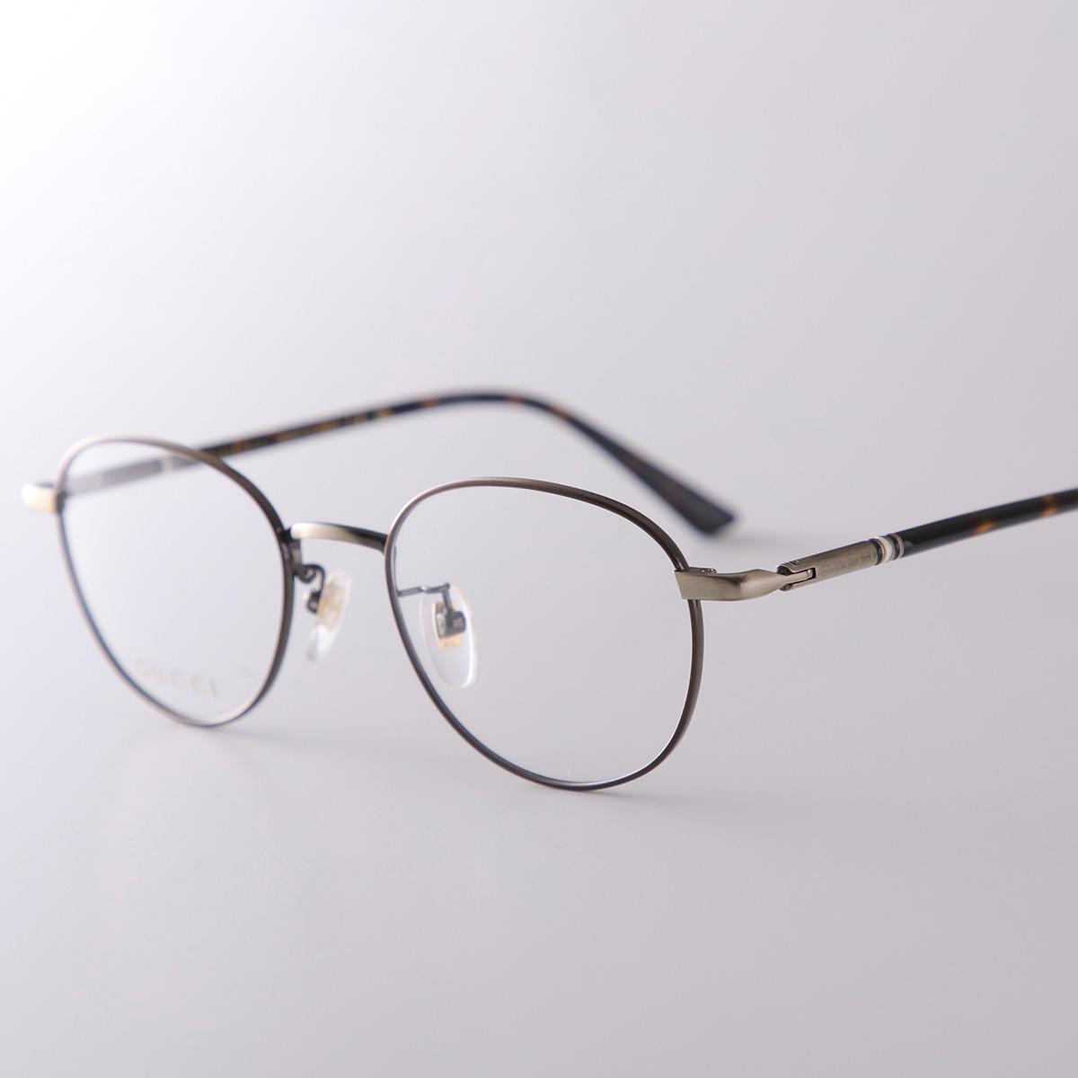 GUCCI（グッチ） メガネ GG1128OJ レディース ボストン型 メタル