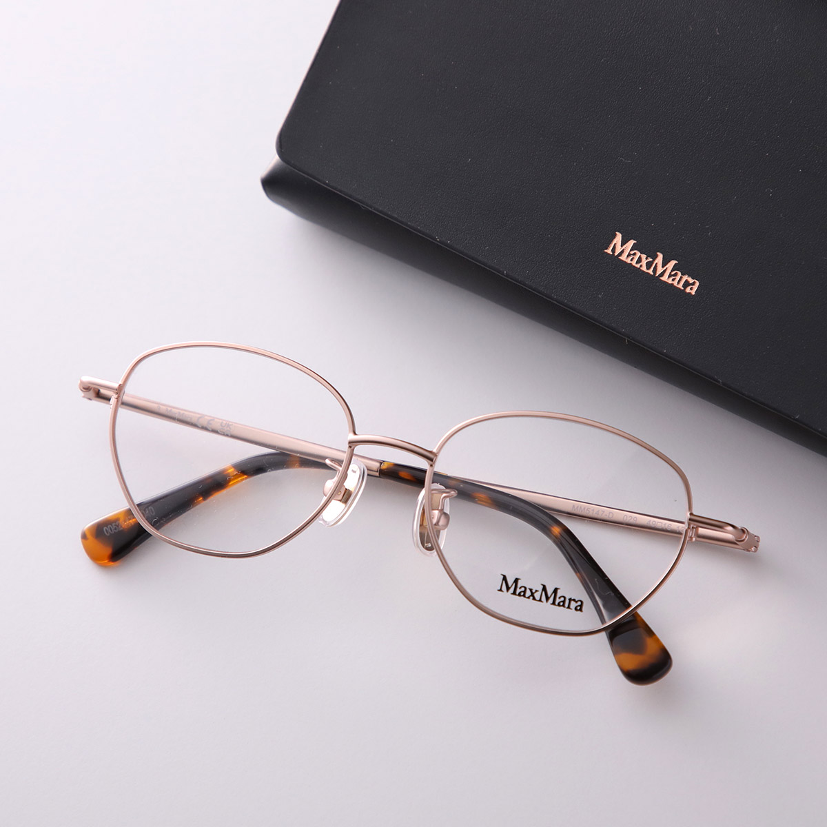 Max Mara（マックスマーラ） メガネ MM5147-D レディース ウェリントン