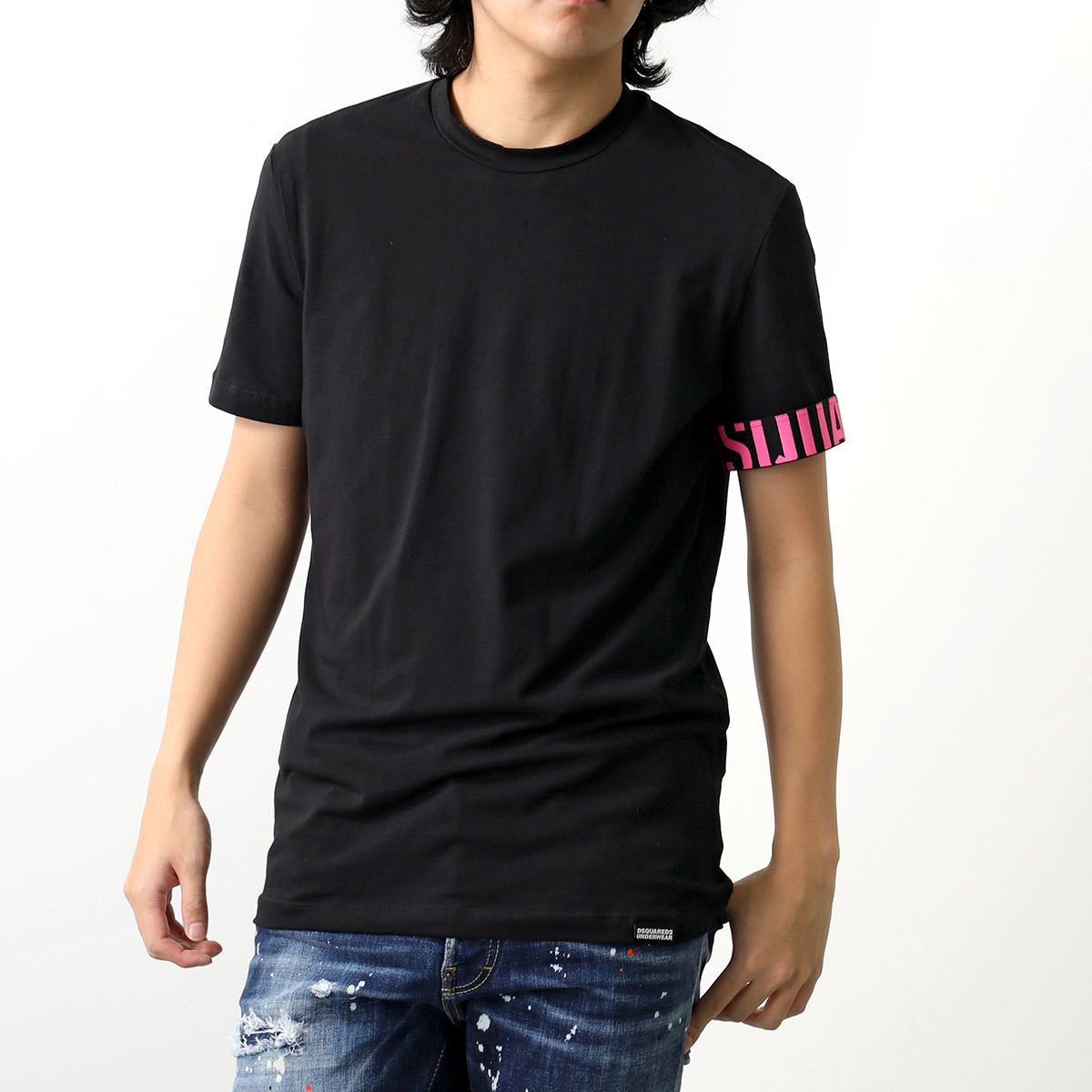 DSQUARED2 UNDER WEAR Tシャツ D9M3S5770 T-shirt Dsquared2 | Regular Fit | color Black | Gomez.pl/en