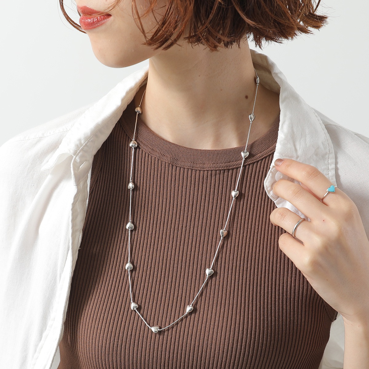 Harpo（アルポ） ハルポ ネックレス heart Necklace 26inch レディース