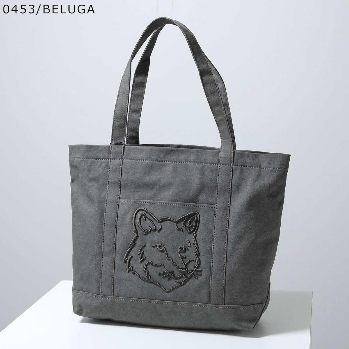 MAISON KITSUNE（メゾン キツネ） トートバッグ FOX HEAD LARGE