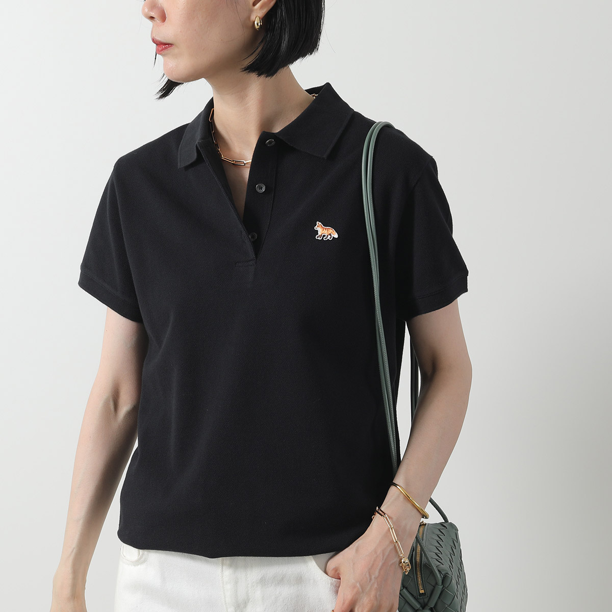 MAISON KITSUNE メゾンキツネ ポロシャツ OW00207KJ7010