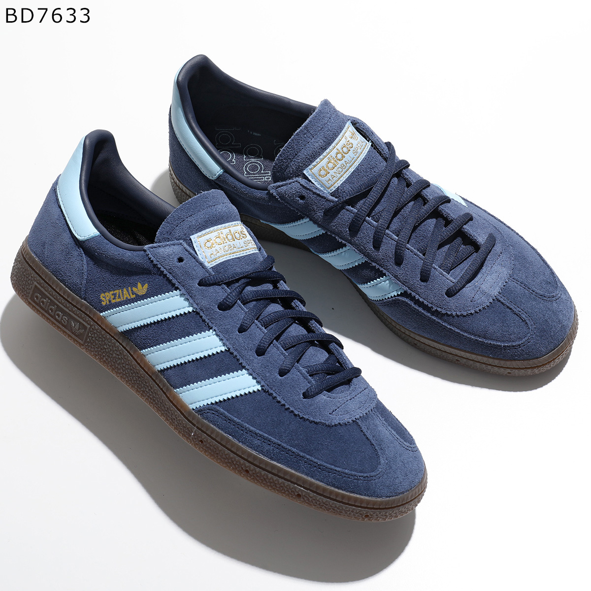 adidas 水色 スニーカー 3本ストライプ SPEZIAL 15cm アディダスの