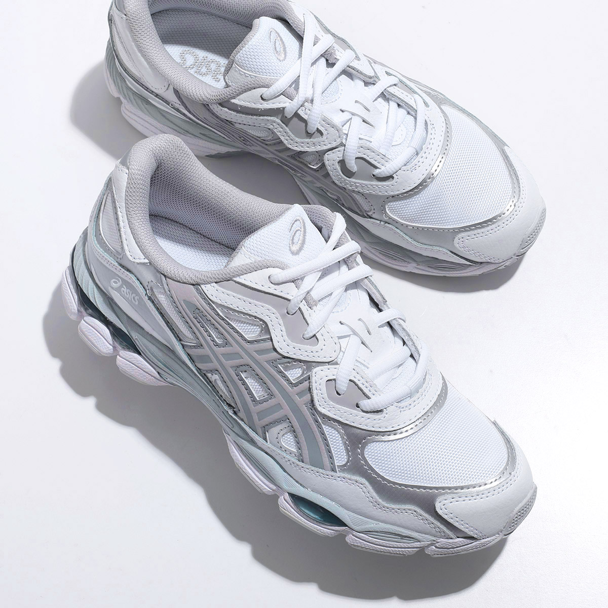 ASICS スニーカー GEL-NYC 1203A280-100 ローカット asics GEL-NYC WHITE/OYSTER GREY （アシックス ゲル