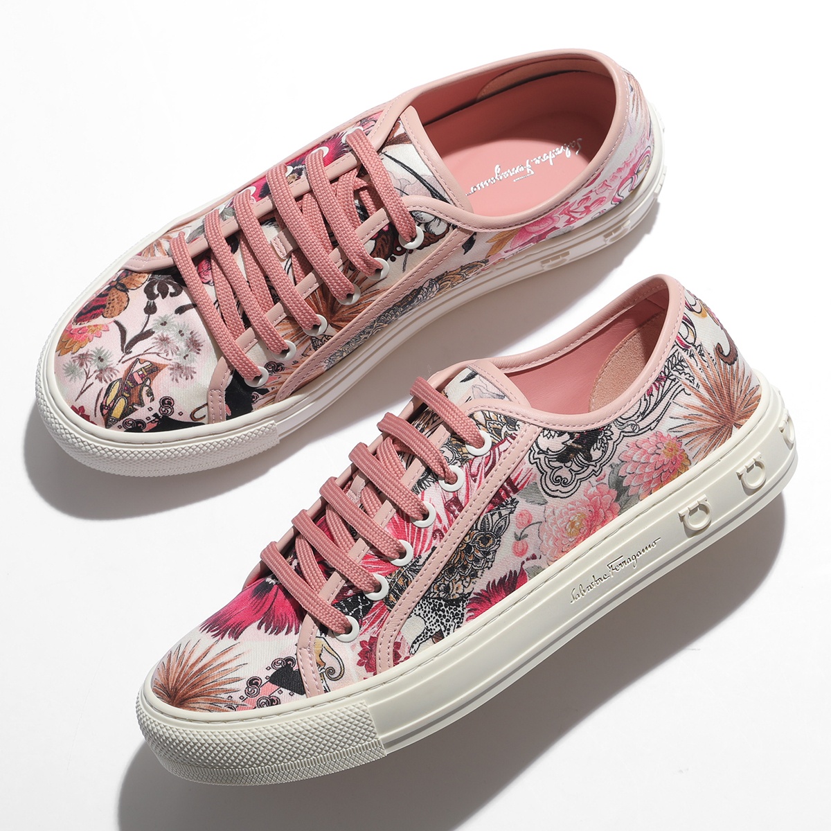 FERRAGAMO（フェラガモ） スニーカー 0737448 BORG PRINT ボルグ