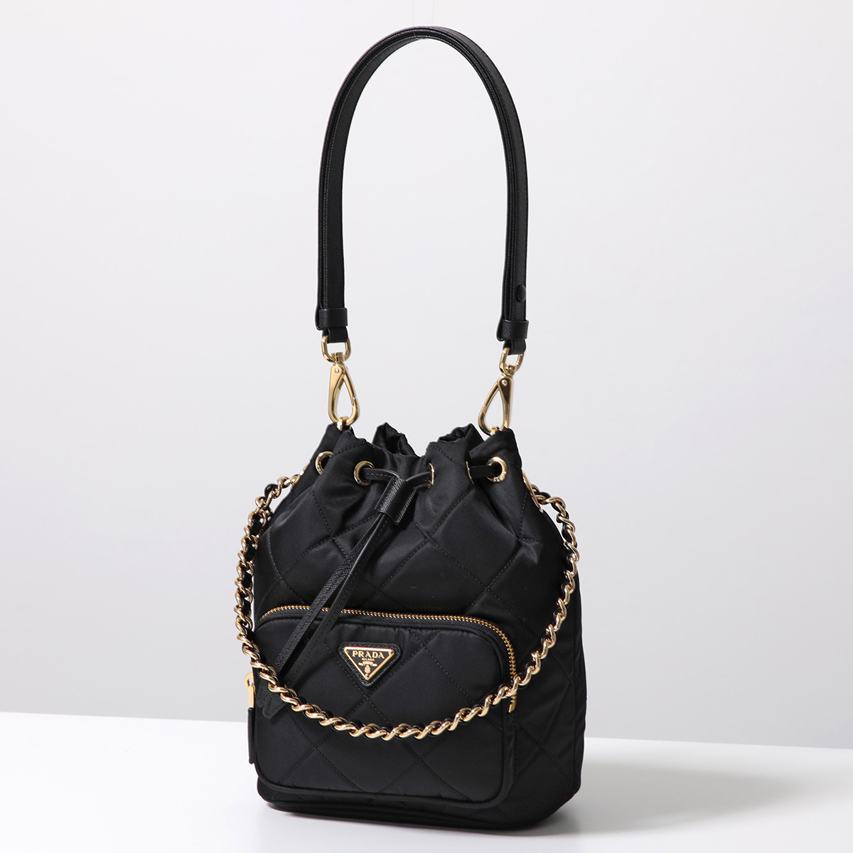 PRADA●ショルダーバケットバック 1BH038 PRADA プラダ バケットバッグ 1BH038 2AOS レディース 2WAY