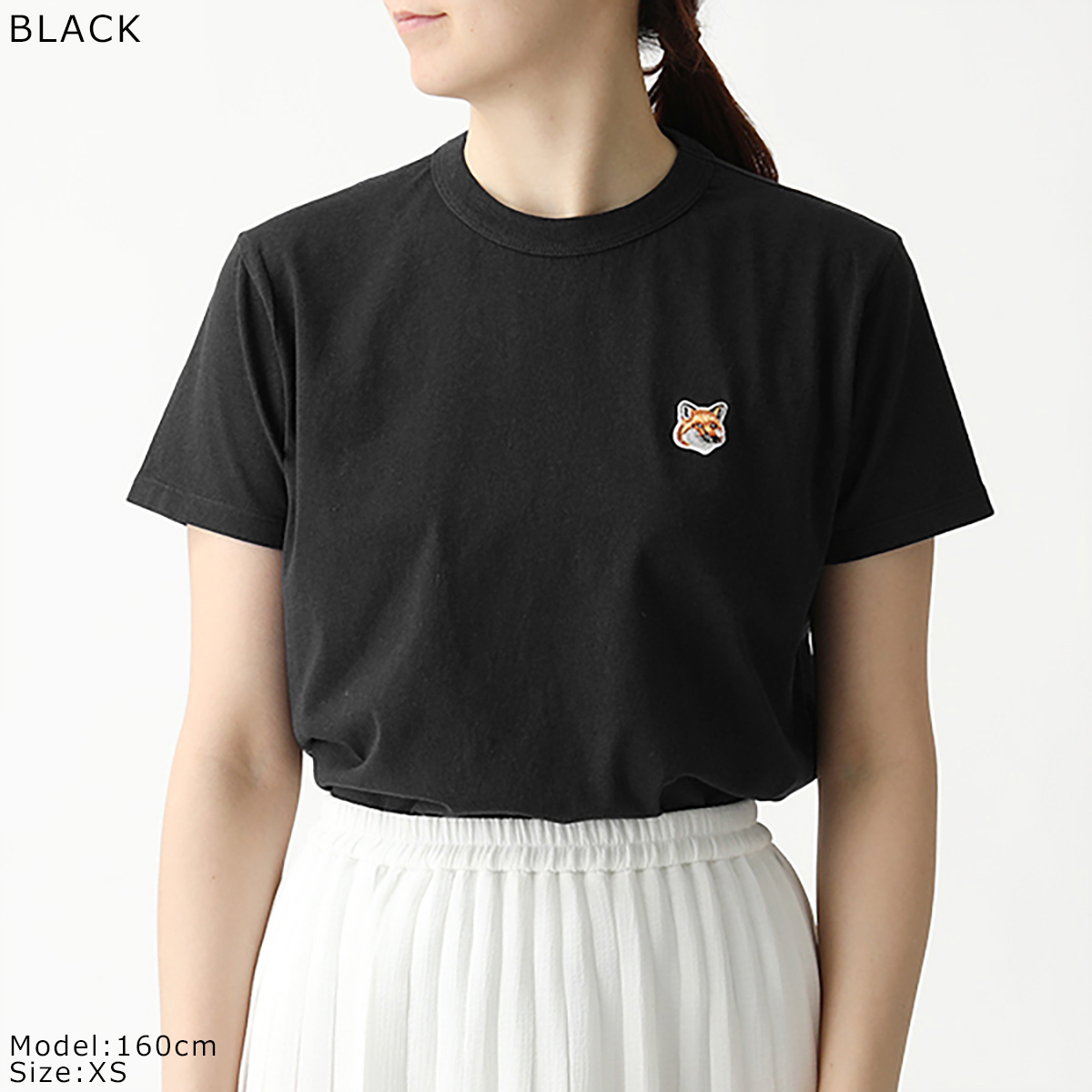メゾンキツネ　Tシャツ MAISON KITSUNE（メゾン キツネ） 【訳あり-Lのみ】MAISON KITSUNE