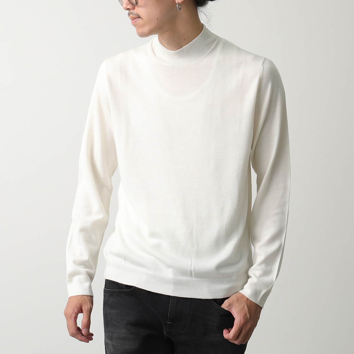 ZANONE（ザノーネ） セーター 810108 ZR274 メンズ ニット 12ゲージ