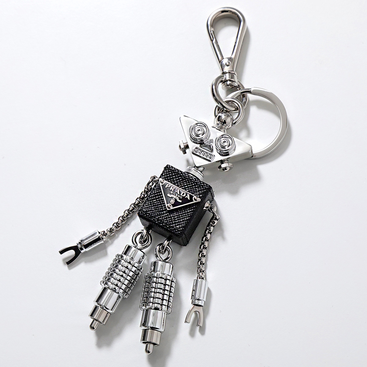 ‼最終️値下げ‼️‼️未使用‼️ プラダ　キーリング、キーホルダー　ロボットモチーフ 楽天市場】PRADA プラダ ロボット エドワード チャーム