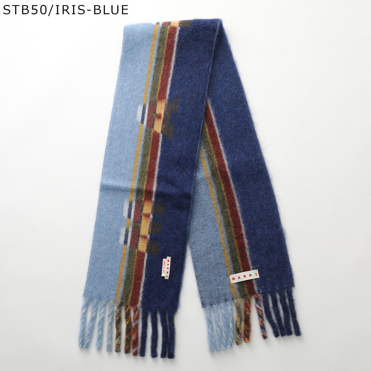 MARNI（マルニ） マフラー SCZC0076Y0 UAW051 メンズ ストライプ