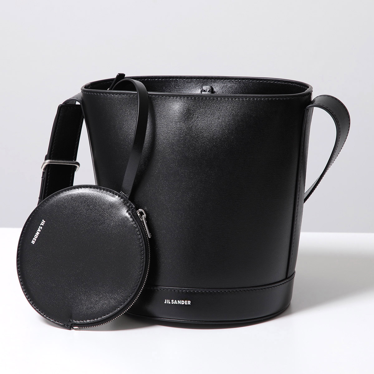 ジルサンダー カンノーロ ショルダー バケット レザー バッグ JIL SANDER ジルサンダー ショルダーバッグ CANNOLO BUCKET