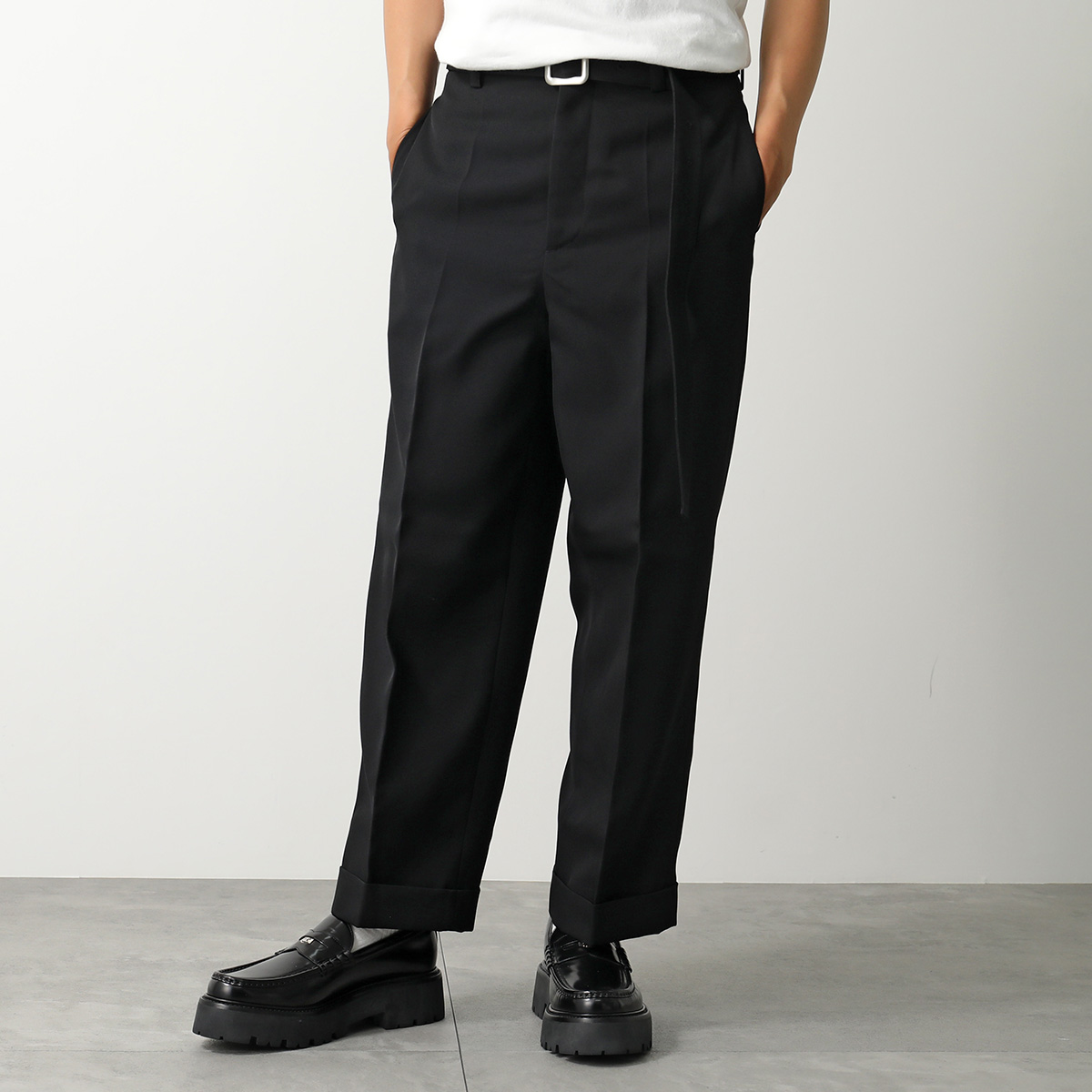 【大福さま専用】JIL SANDER / ジルサンダー　ベルト付きパンツ JIL SANDER ジルサンダー ベルトパンツ J22KA0230 J40002 メンズ