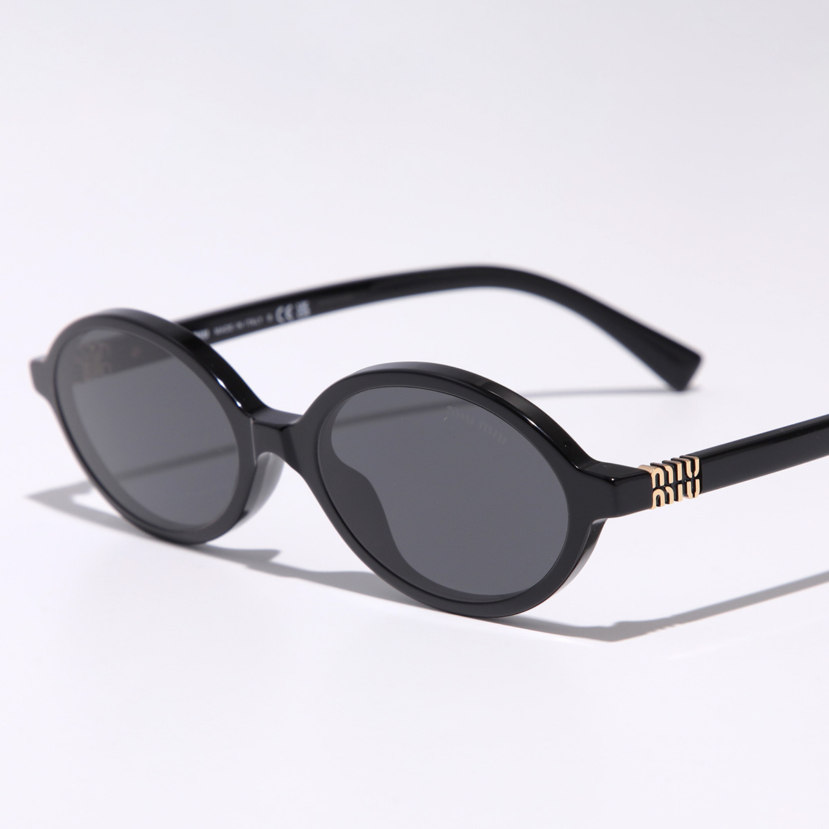 ミュウミュウ SMU08R 49□28 U6A-6X1  サングラス メガネ 中古・古着通販】MIU MIU (ミュウミュウ) ミュウ リガード