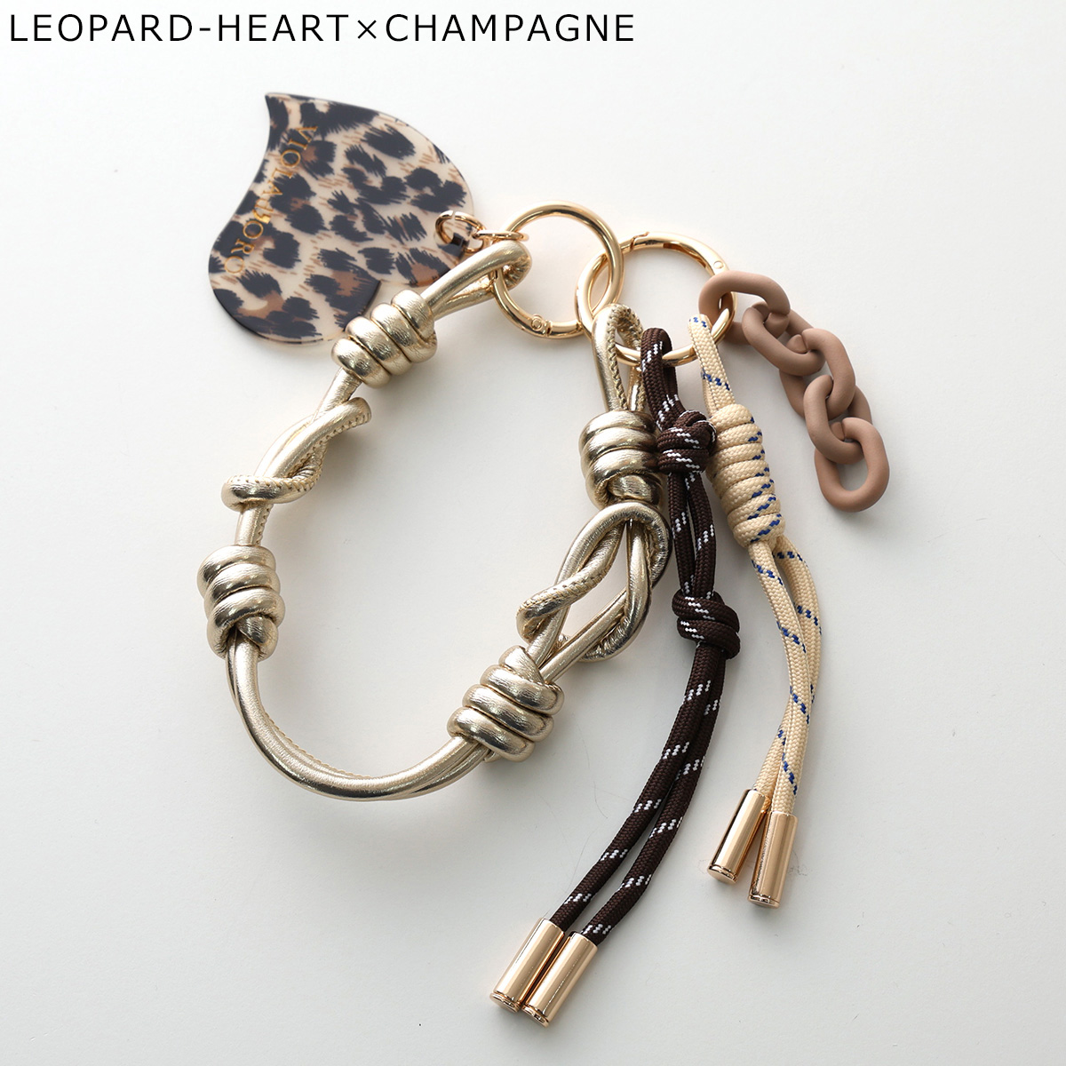 Loroヴィンテージで購入　チャーム VIOLAd'ORO（ヴィオラドーロ） バッグチャーム V-5078 レディース