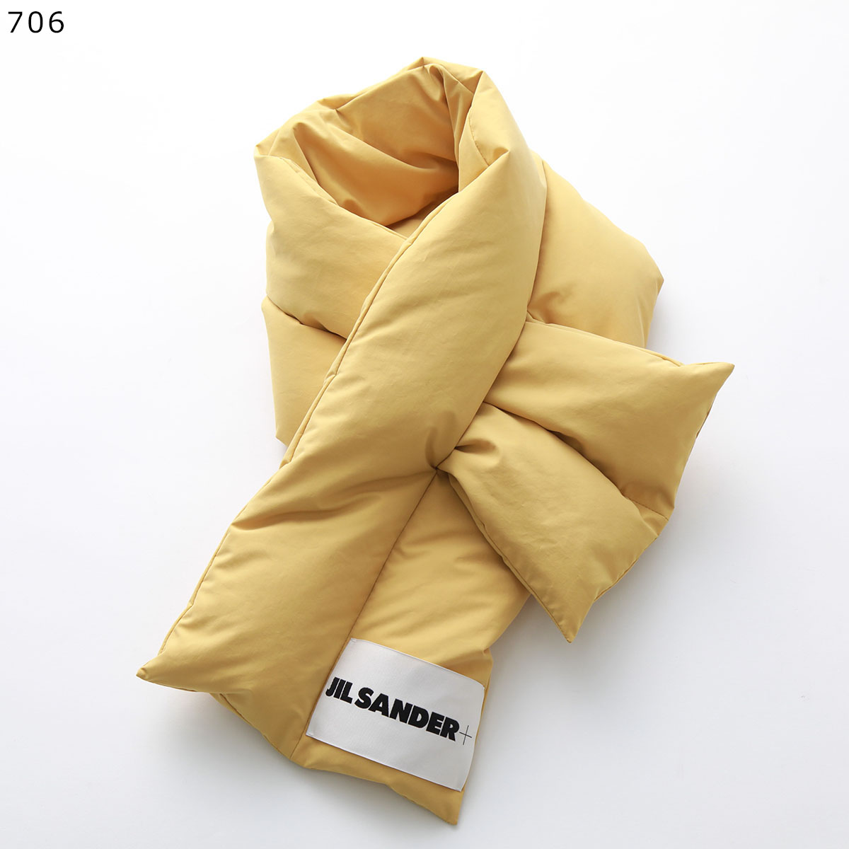 ジルサンダー　ゴールドマフラースカーフ　jil sander JIL SANDER ジルサンダープラス Jil Sander+ マフラー カシミヤ