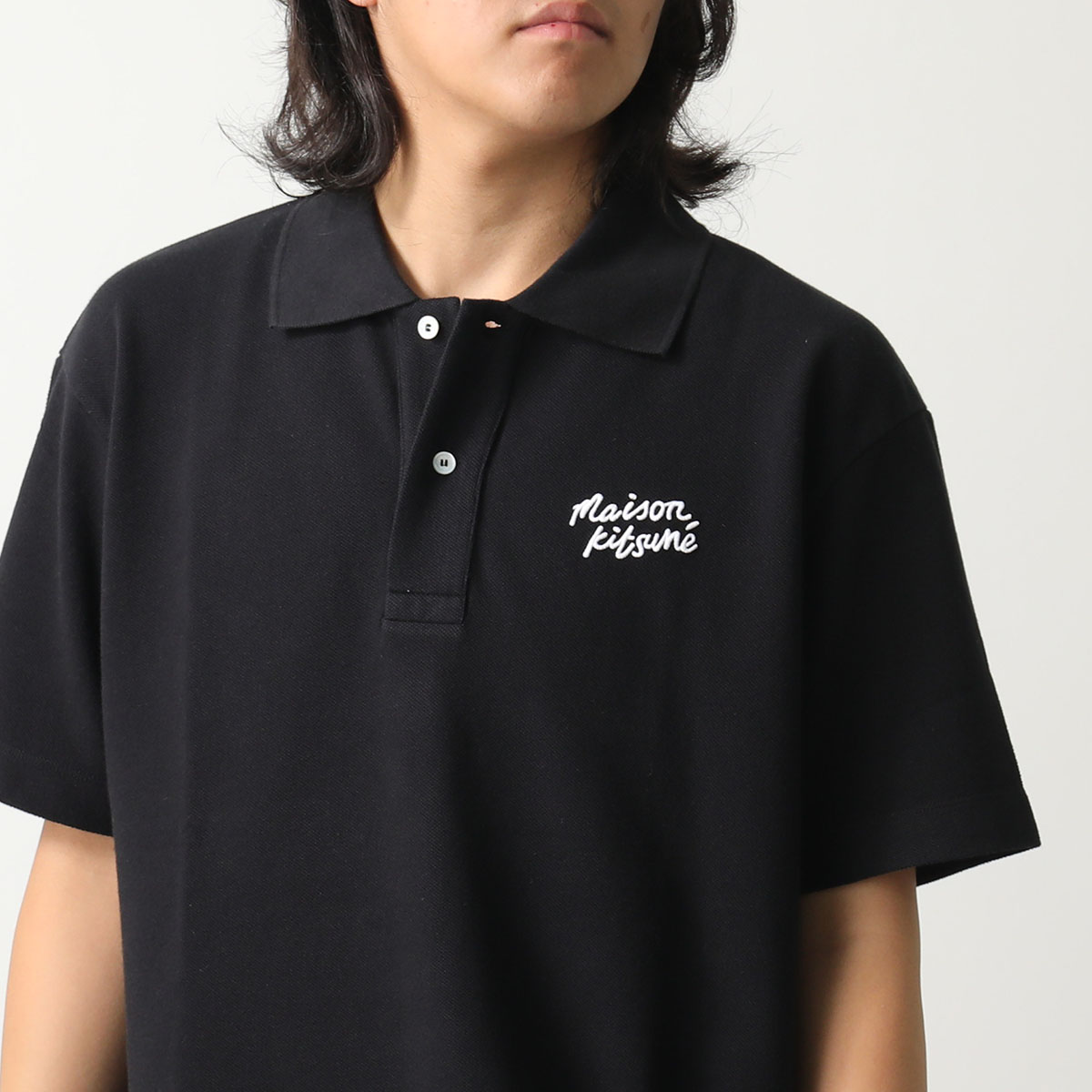 MAISON KITSUNE メンズポロシャツ｜トップス｜ファッション