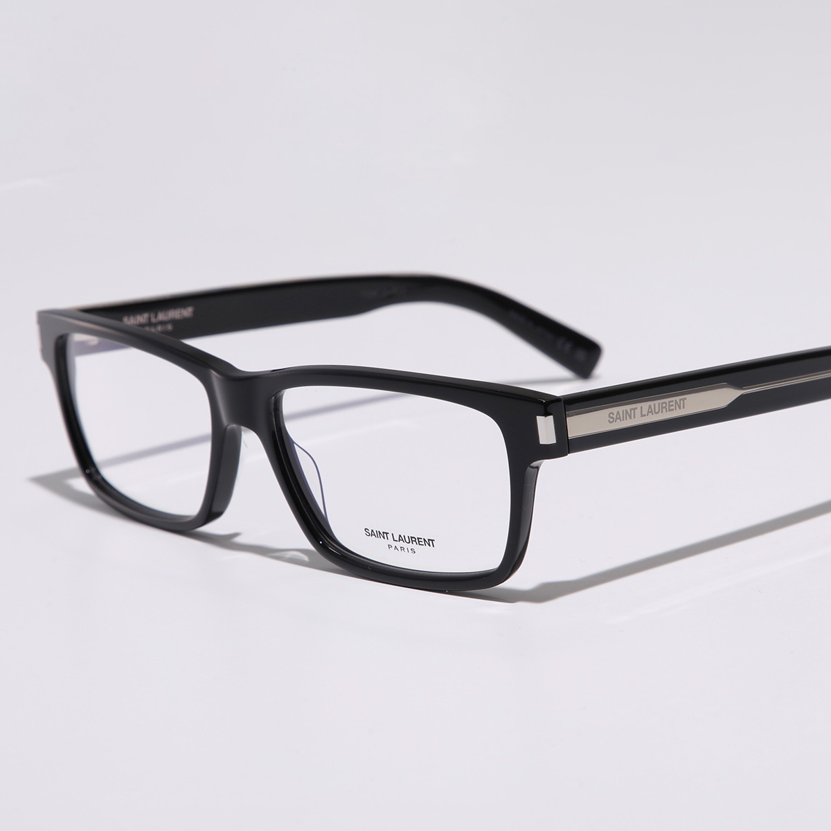 SAINT LAURENT サンローラン メガネ SL 622 メンズ スクエア型 黒縁