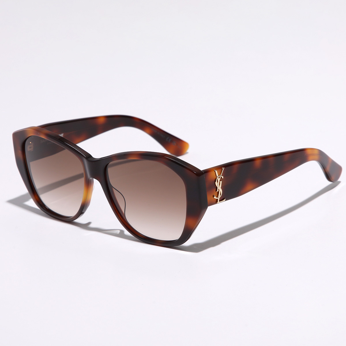 SAINT LAURENT パイロットフレームサングラス SL800 002HI Saint Laurent SL 800 002 Pilot Sunglasses Silver - eye-oo.com