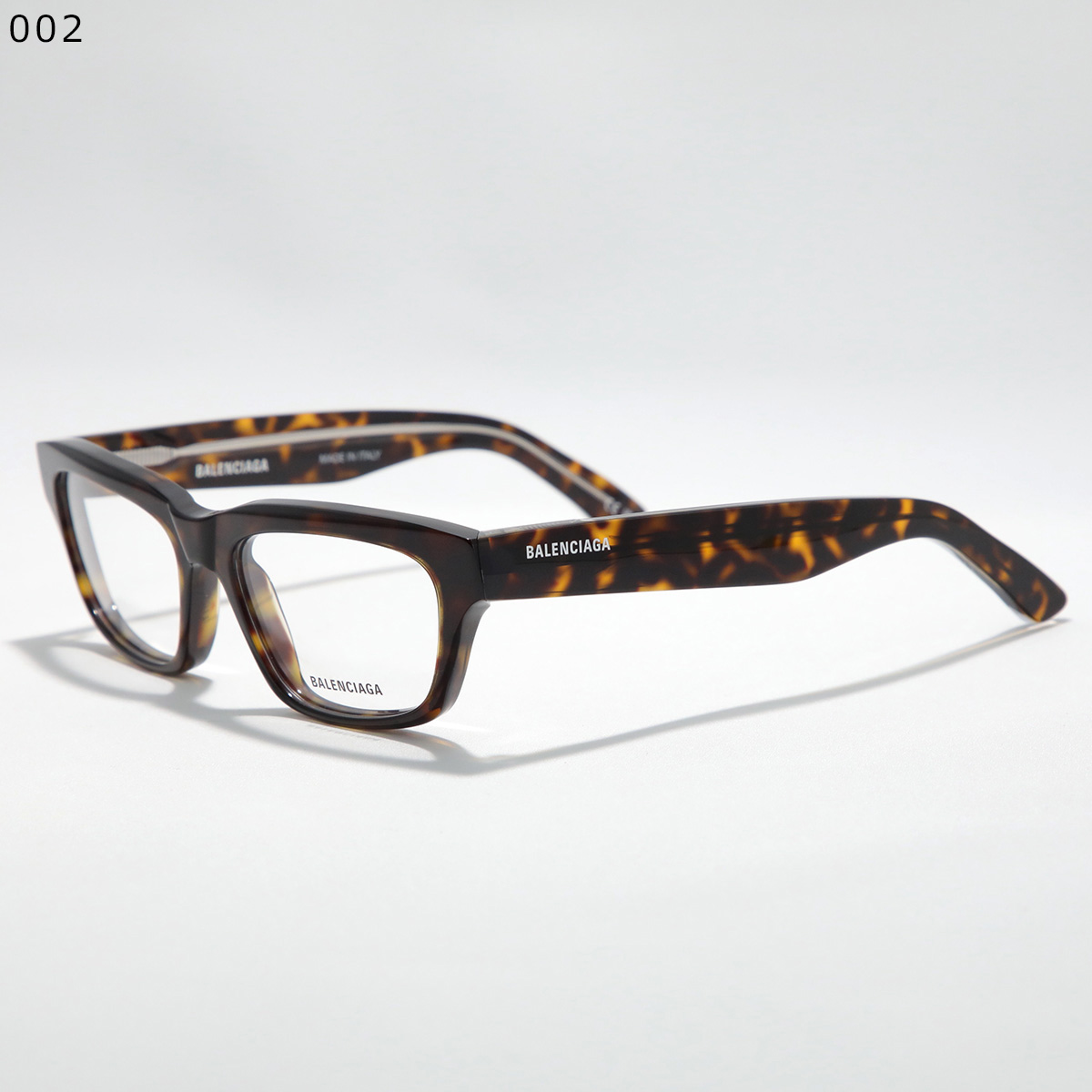 BALENCIAGA（バレンシアガ） メガネ BB0344O メンズ スクエア型 セル