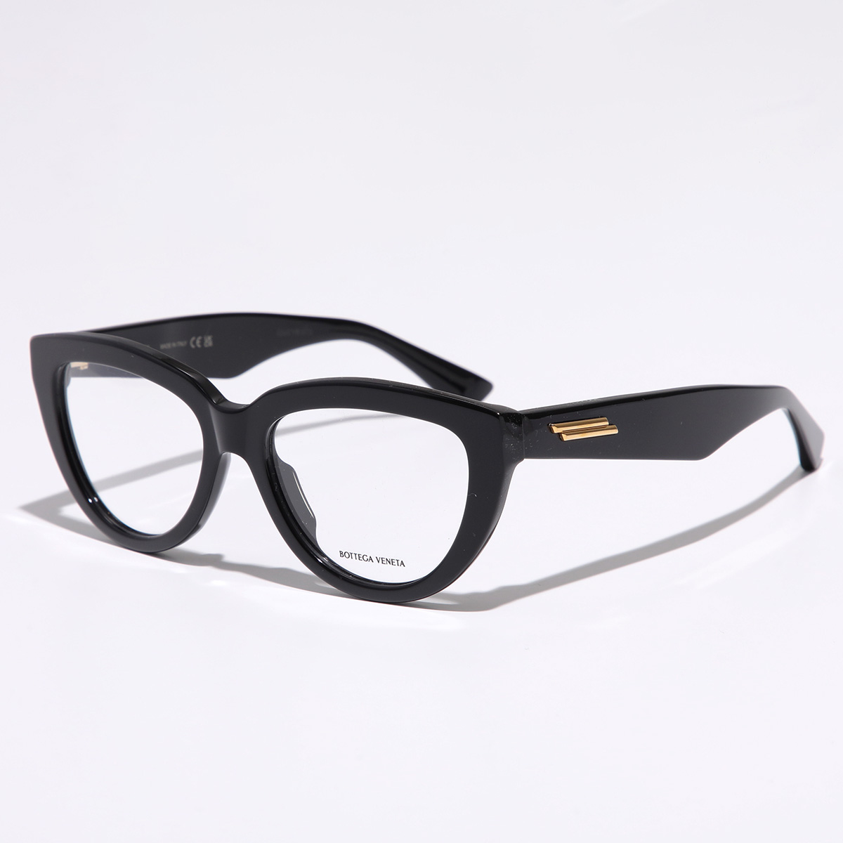 BOTTEGA VENETA / メガネ/ウェリントン/プラスチック/BRW/CLR/レディース/BV1259 BOTTEGA VENETA（ボッテガ・ヴェネタ） メガネ BV1259O レディース