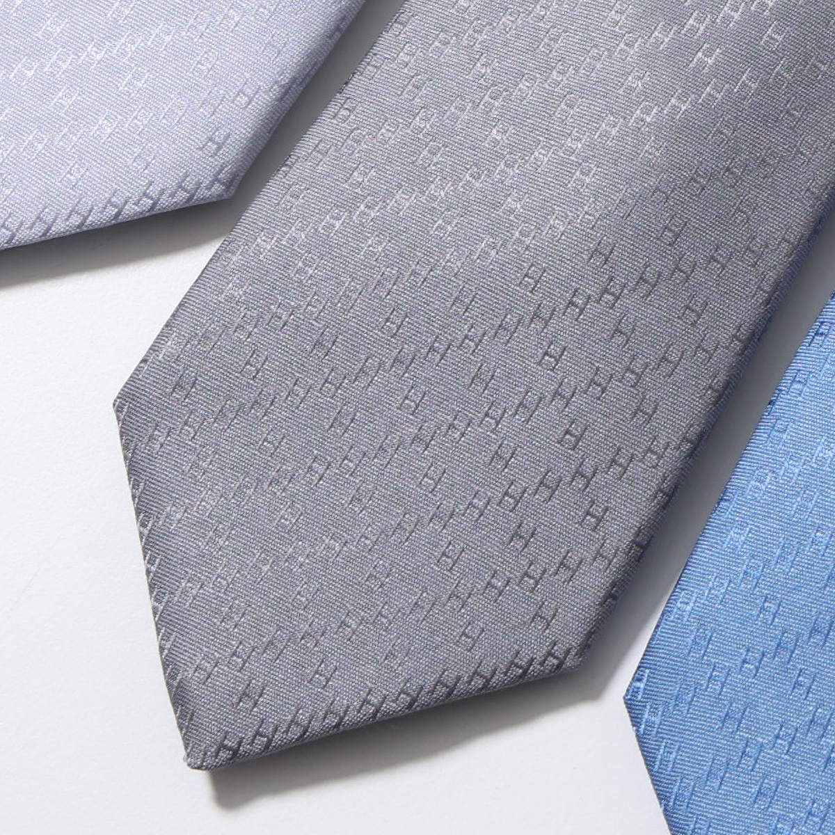 HERMES（エルメス） ネクタイ FACONNEE NEW H ニューH 036233T メンズ