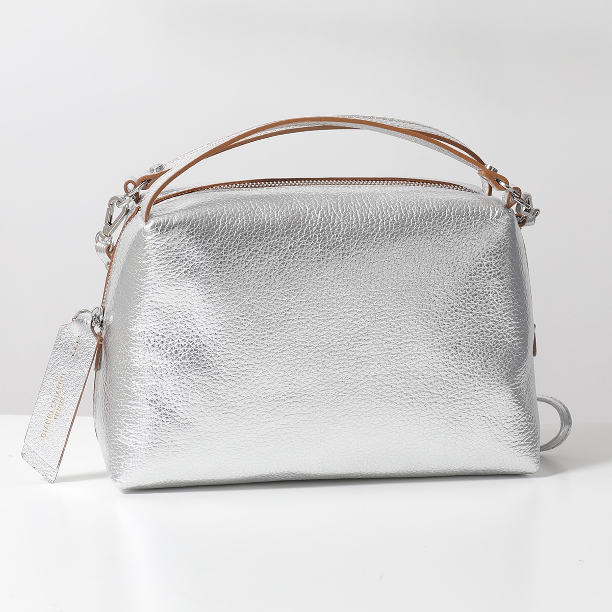 【美品・保存袋付き・ポーチなし】ジャンニキャリーニ　デュア M 美品・保存袋付き・ポーチなし】ジャンニキャリーニ デュア M