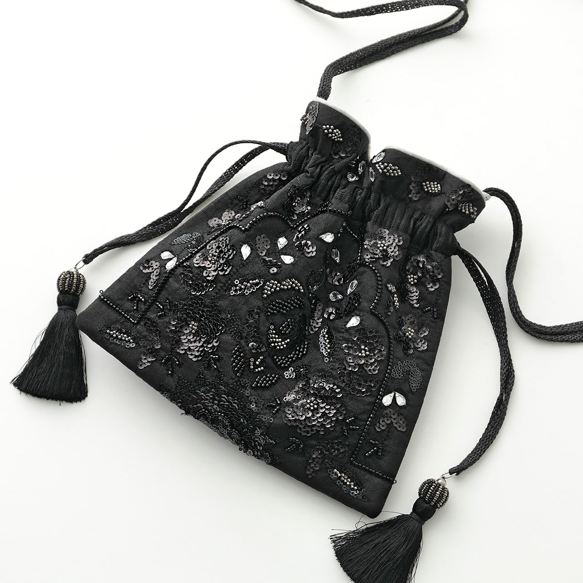 ne Quittez pas ヌキテパ ショルダーバッグ Embroidery