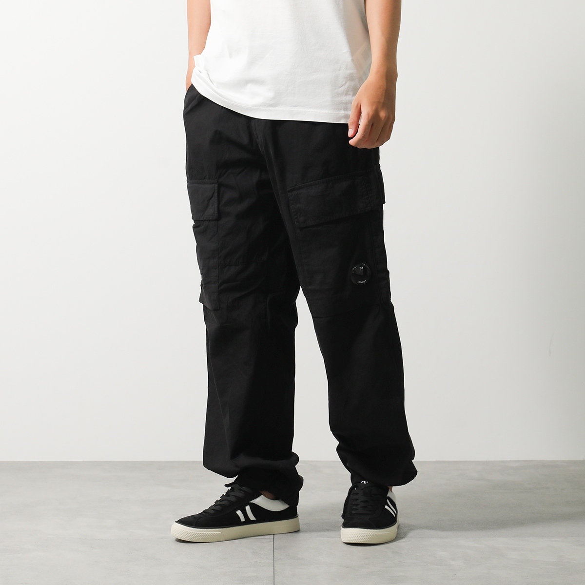 C.P. COMPANY ブラックカーゴパンツ C.P. COMPANY C.P.COMPANY シーピーカンパニー カーゴパンツ