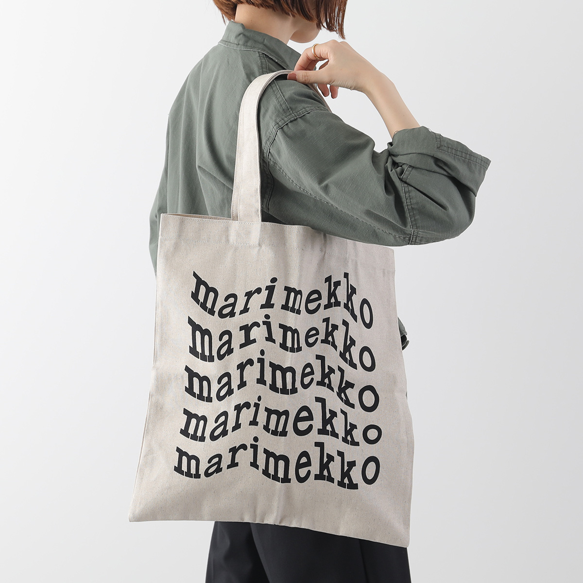 マリメッコ marimekko トートバッグ Vankka Logo Placement marimekko マリメッコ トートバッグ Vankka Logo Placement