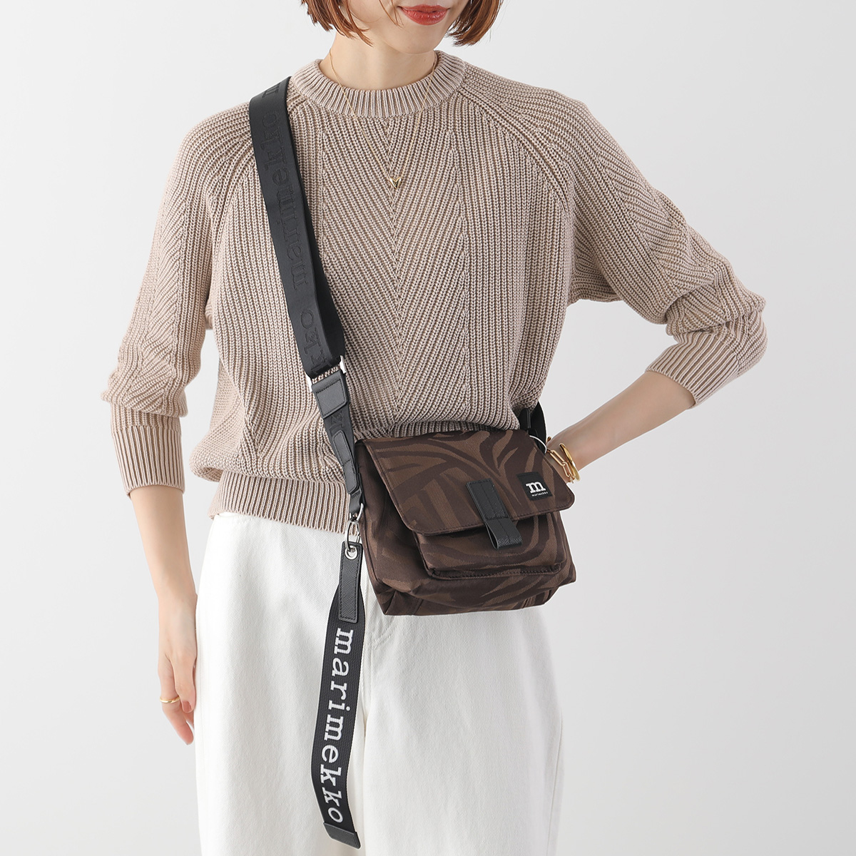 marimekko（マリメッコ） ショルダーバッグ Mini Messenger Jokuraita