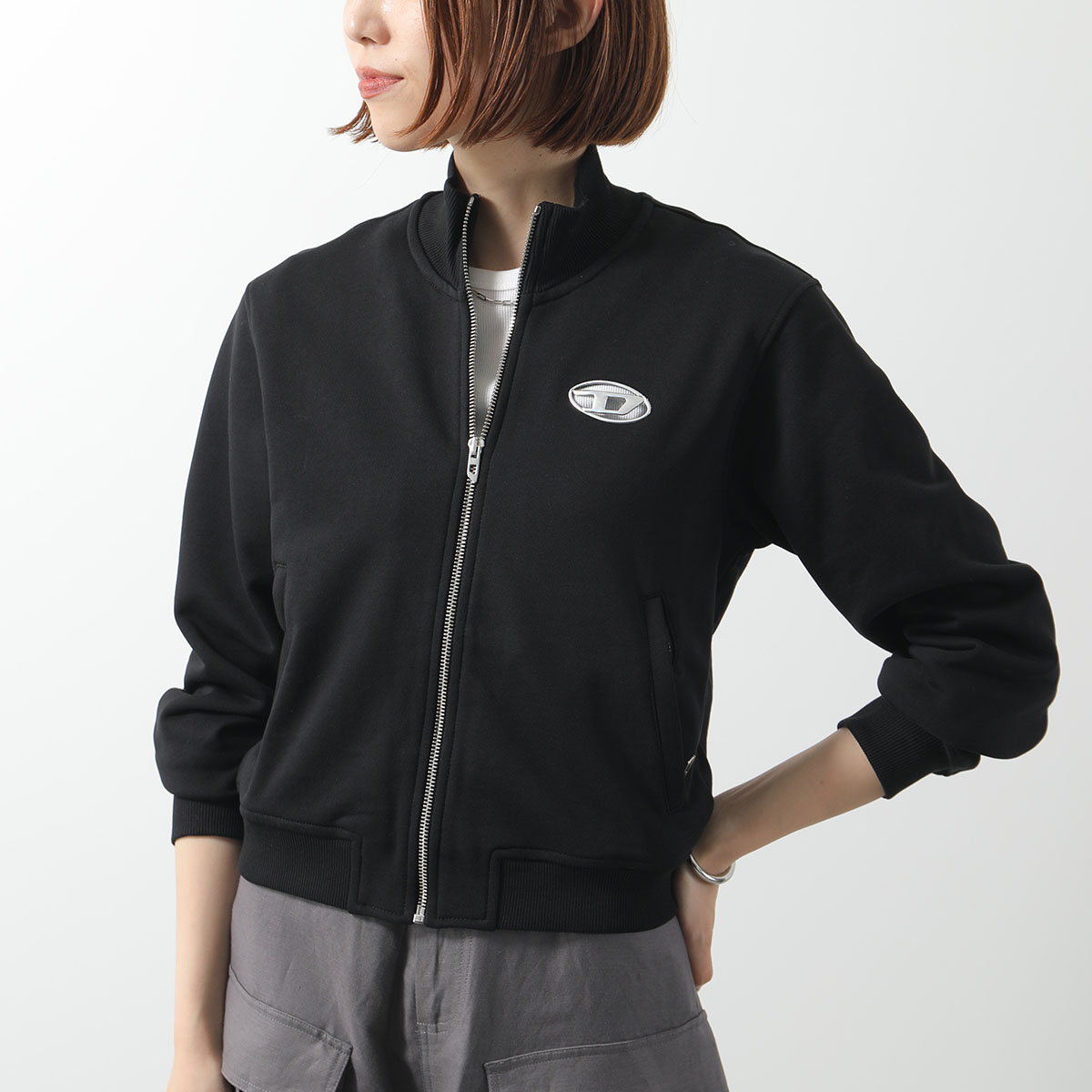 DIESEL ディーゼル クロップド スウェット ロゴ 黒 M 楽天市場】送料無料 DIESEL ディーゼル ロゴグラフィック